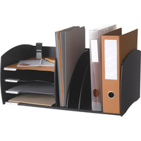 Paperflow Evolution Desk Organiser Black