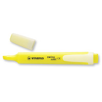 STABILO SWING COOL YELLOW HIGHLIGHTERS - PACK OF 10