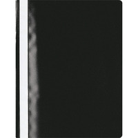 Lyreco Budget panorámás gyorsfűző - nem lefűzhető, fekete, 25 darab/csomag