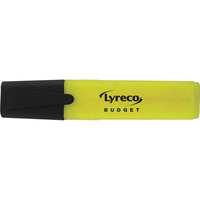 Lyreco Budget korostuskynä viisto 2-5mm keltainen
