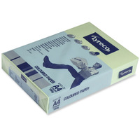 LYRECO PASTEL COLOURED PAPER A4 160G GREEN - REAM OF 250 SHEETS