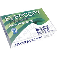 Evercopy Premium újrahasznosított papír, A4, 80 g/m², fehér, 500 ív/csomag
