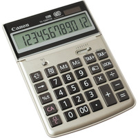 Canon Ts-1200 Tcg 12-Digit Desktop Calculator Silver