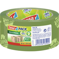 tesa® ecoLogo csomagolószalag, 50 mm x 66 m, zöld