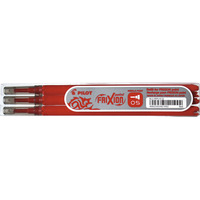 PK3 PILOT R/BALL RFL F/FRIXION POINT RED