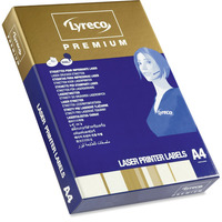 LYRECO PREMIUM WHITE LASER PRINTER LABELS 99.1 X 67.7MM - BOX OF 2000