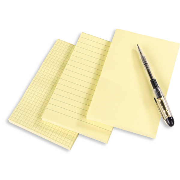 3M POST-IT NOTES CANARY YELLOW 152X102MM LARGE FORMAT