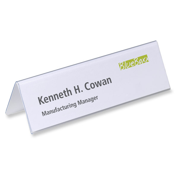 DURABLE TABLE PLACE NAME HOLDERS 216 X 61MM