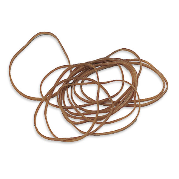 LYRECO RUBBER BANDS 2 X 80MM - BOX OF 100G