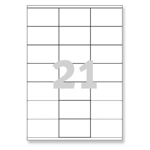 Avery Zweckform 3481 univerzális etikettek 70 x 41 mm, 21 etikett/ív, 100 ív