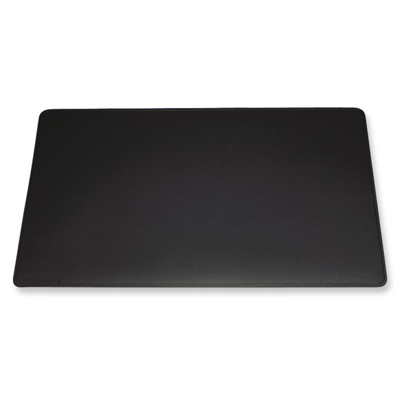 Durable Desk Mat with Contoured Edges -  65 x 52cm - Black - Pack of 1
