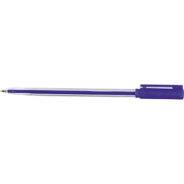 Micron Ball Point Blue Stick Pens 0.7mm Line Width - Box of 50