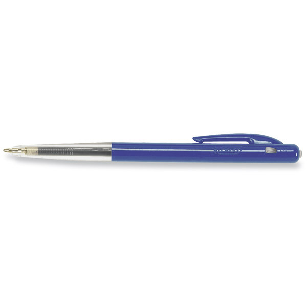 BIC CLIC RETRACTABLE BALL POINT BLUE PENS 0.3MM LINE WIDTH - BOX OF 50
