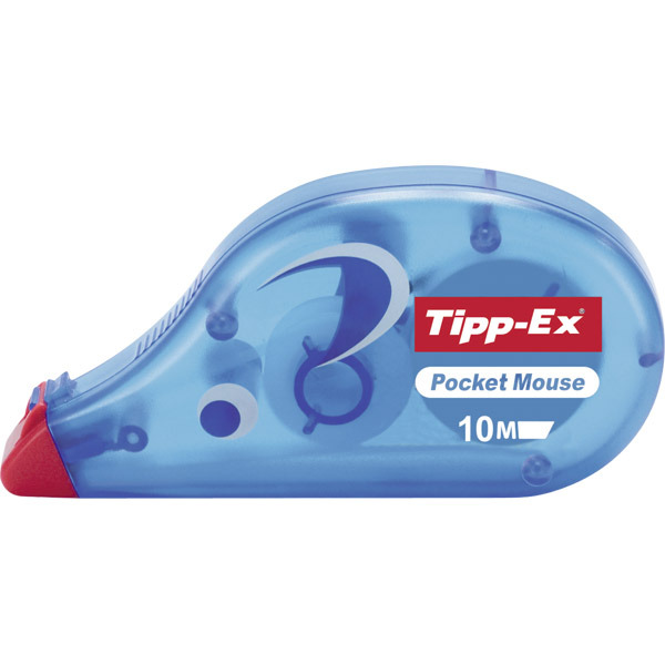 Tipp-Ex pocket mouse correction roller - 4.2 mm X 9 m film