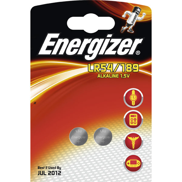 Energizer Ultra Plus Lr54 Batteries - Pack Of 2
