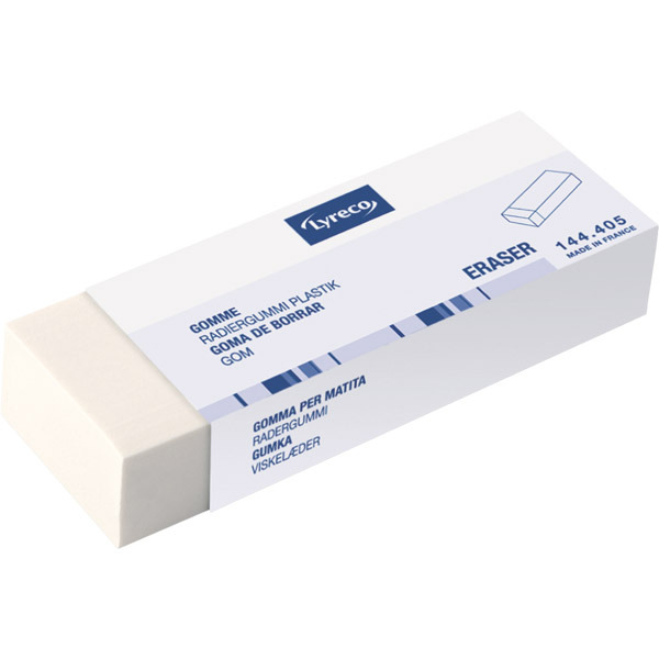 Lyreco Multi-Purpose Eraser In Cardboard Sleeve
