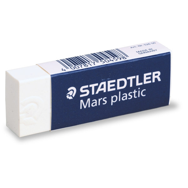 Staedtler 526-50 Mars plastic eraser with cardboard cover