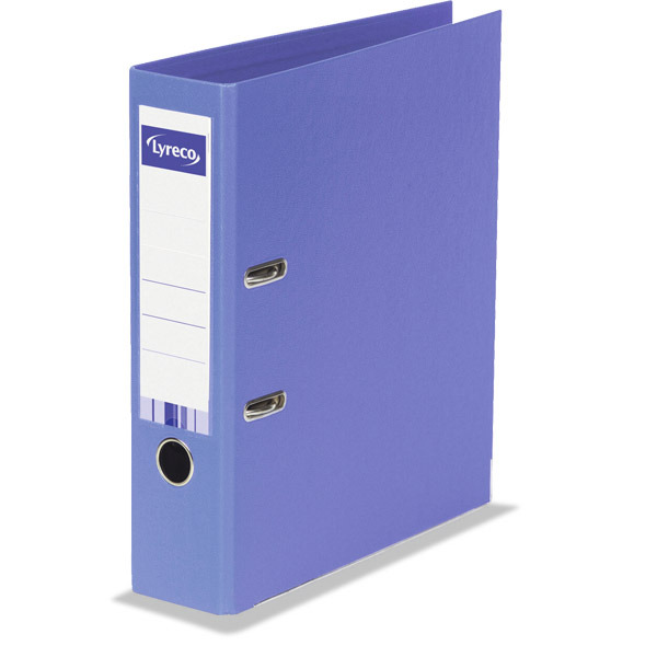 Lyreco Lever Arch File PP A4 Blue - Pack Of 10