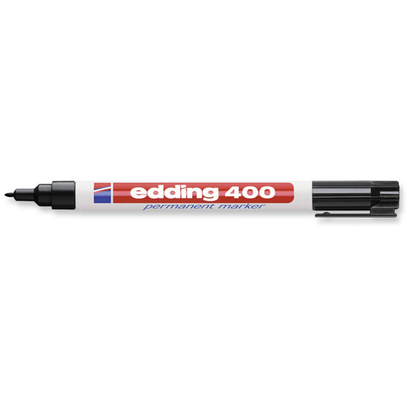 Edding 400 permanent marker bullet tip 1mm black