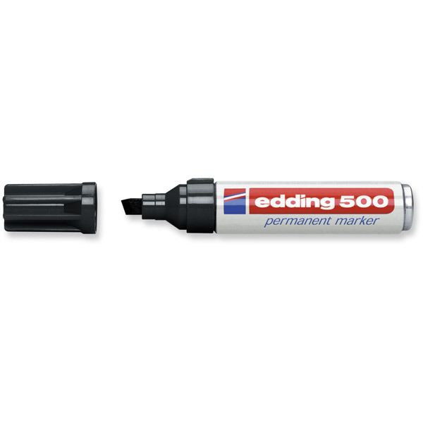 Edding 500 permanent marker chisel tip 2 - 7mm black