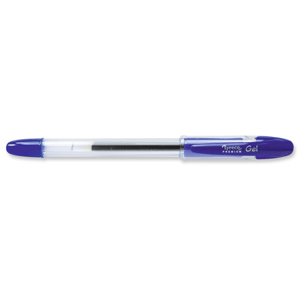 Długopis żelowy LYRECO PREMIUM Gel Grip, niebieski