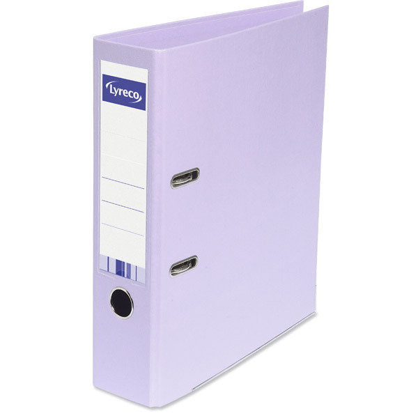 LYRECO LEVER ARCH FILE 45MM PURPLE