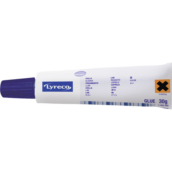 Lyreco contact glue tube 30 g test