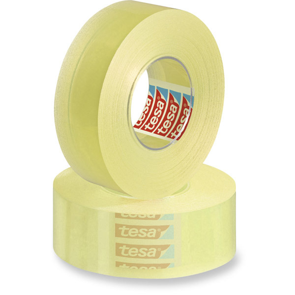 tesafilm Transparent Self-adhesive Tape, 33M x 19mm - Pack of 8