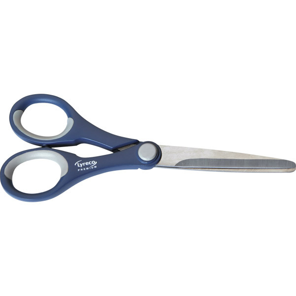 Lyreco Premium scissors softgrip 17cm stainless steel