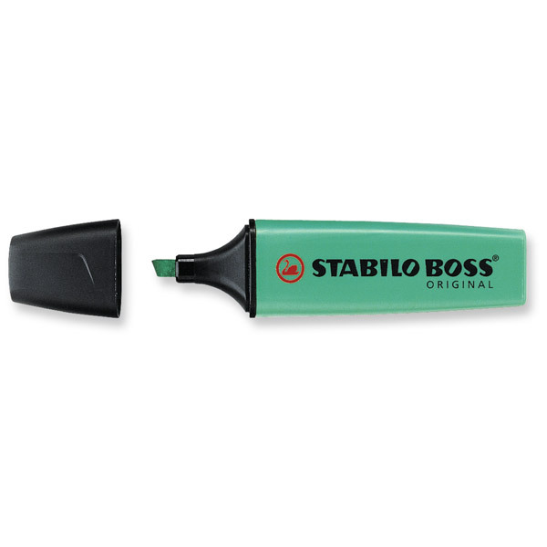 Stabilo Boss highlighters - turquoise.