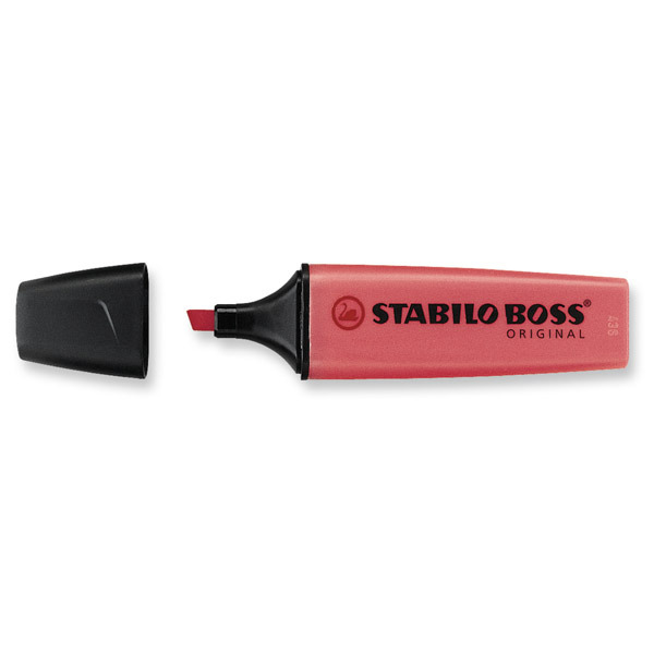Stabilo Boss highlighters - red.