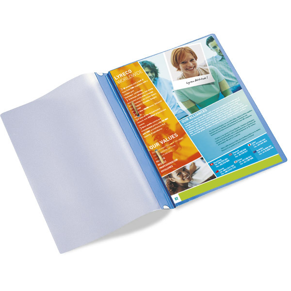Lyreco Budget Blue A4 Project Files 25 Sheet Capacity - Pack of 25