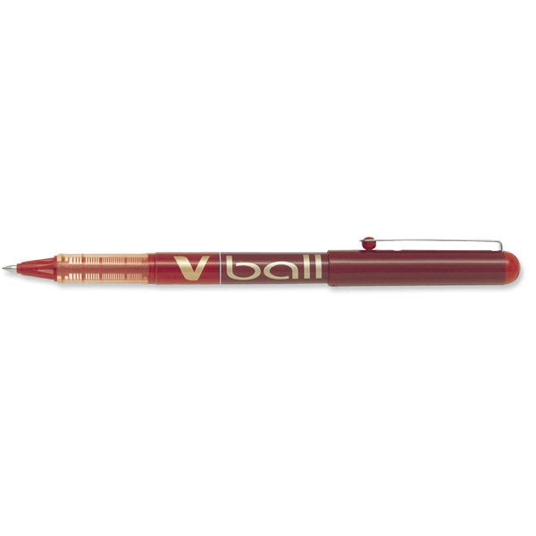 Roller de tinta liquida PILOT V Ball 07, cor vermelha