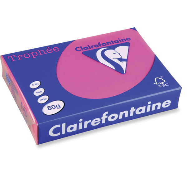 Trophée sötét rózsaszín papír, intenzív árnyalat, A4, 80 g/m², 500 ív/csomag