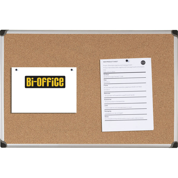 Bi Office cork board 90x180 cm