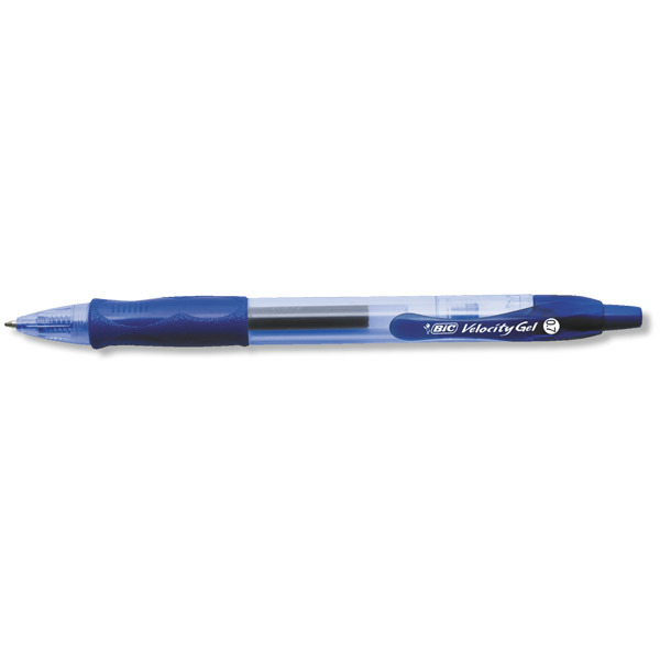 Bic Gelocity geelikynä mekanismilla 0,7mm sininen, 1 kpl=12 kynää