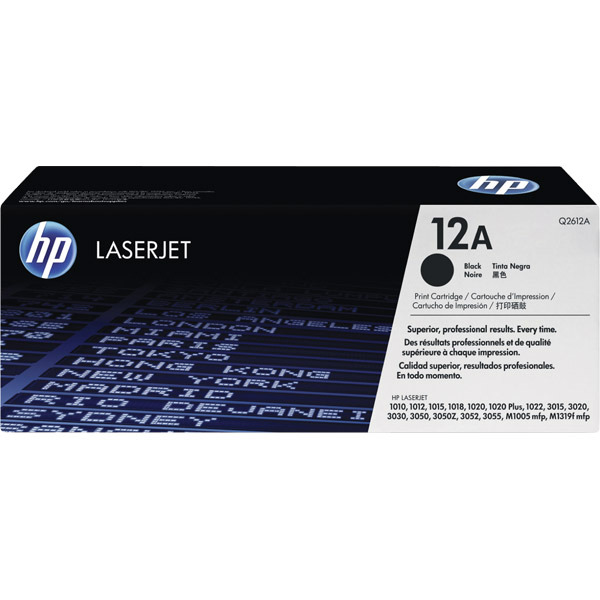 Toner HP Q2612A čierny do laserových tlačiarní