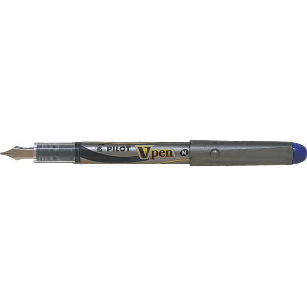 Pilot V-Pen stylo à plume jetable non rechargeable bleu