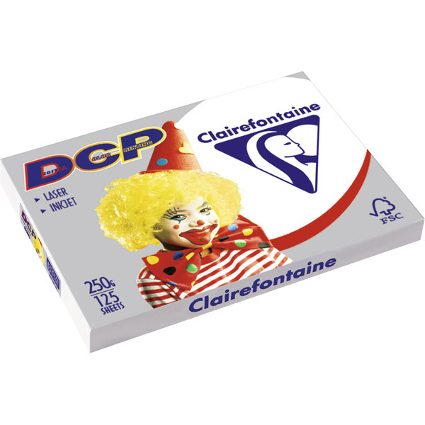 Clairefontaine DCP Paper A3 250 gsm White - 1 Ream of 125 Sheets