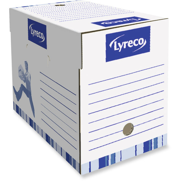 Lyreco solid archive box 26x34x spine 20cm