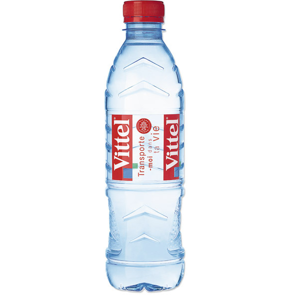 Eau minérale Vittel - 50 cl - plateau de 24 bouteilles