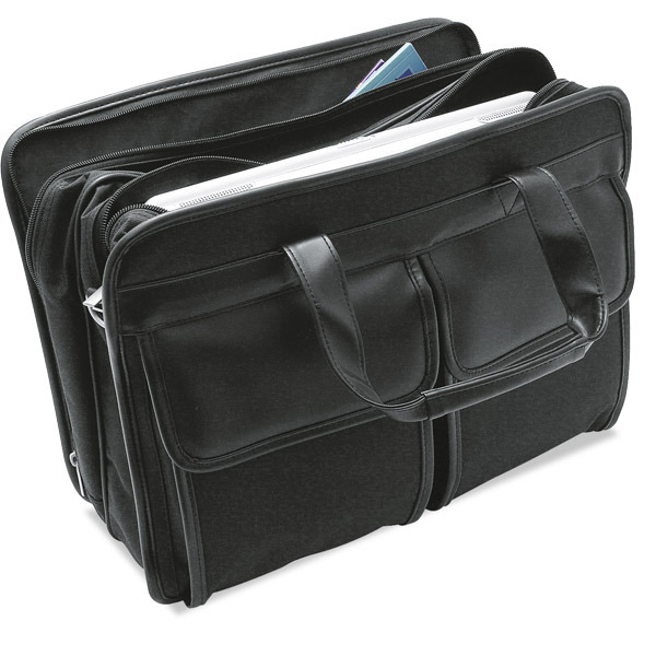 Monolith 2375 computer case nylon with padded compartment for laptop black