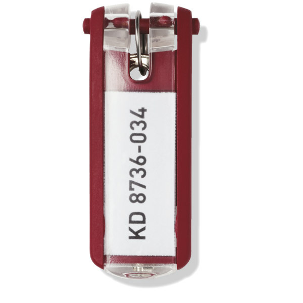 Durable key-clip porte-clés assorti - paquet de 6