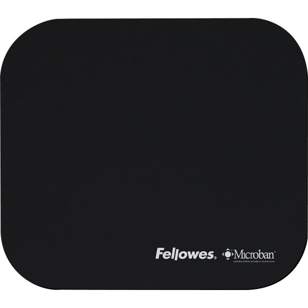 Fellowes 5933907 Mouse Pad With Microban - Black