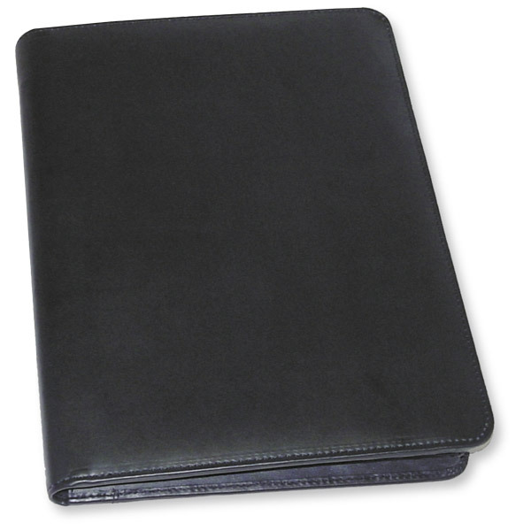 Monolith 2925 conference folder leather with calculator black