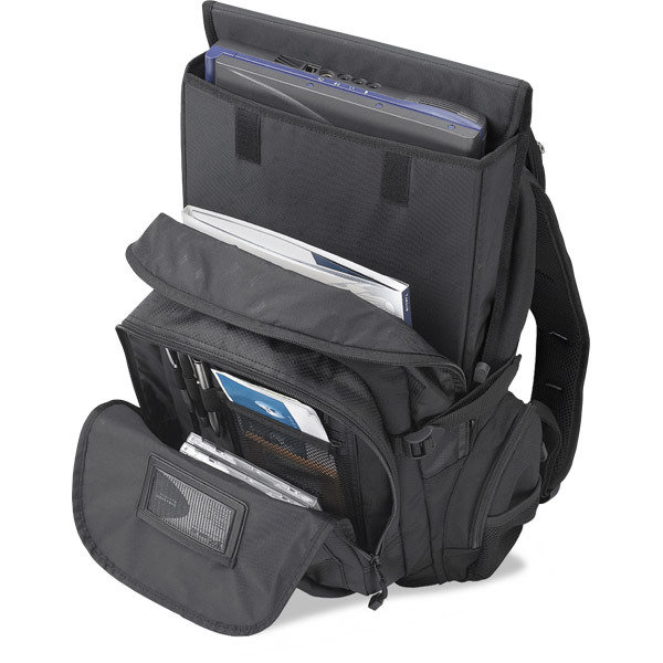 Targus CN600 backpack laptop case nylon black max 16''