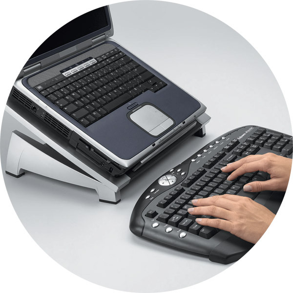 Fellowes 8032001 Office Suites support pour ordinateur portable argente