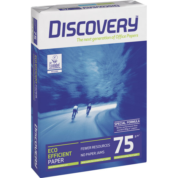 Discovery Paper A4 75gsm White - Box of 5 Reams (2500 Sheets)