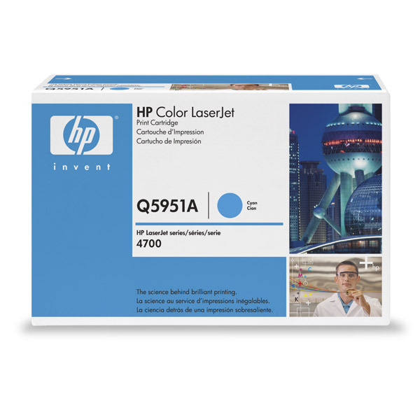 HP Q5951A ORIGINAL LASER TONER CARTRIDGE - CYAN