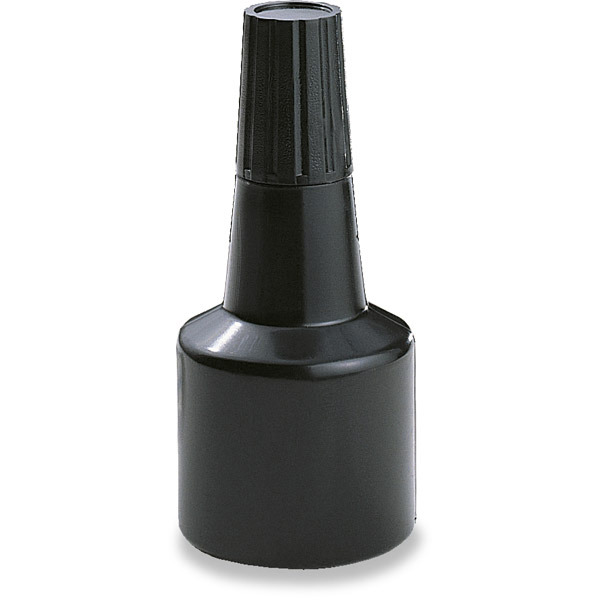 Encre pour tampon encreur n°2 - noir - flacon plastique de 30 ml